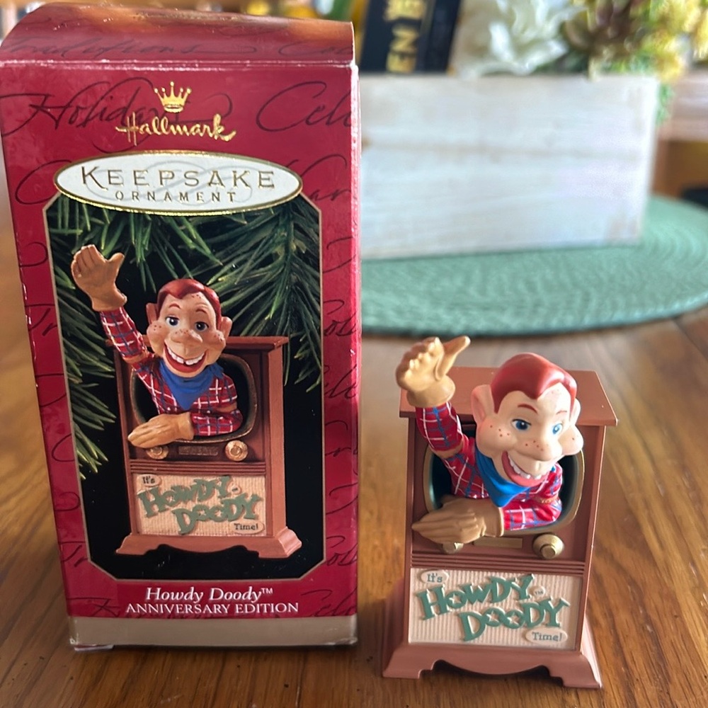 Hallmark Keepsake Ornament, Howdy Doody, Anniversary Edition, 1997